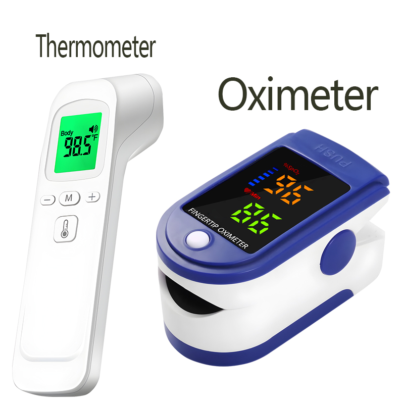 Pulse Oximeter - مقياس حرارة بالأشعة تحت الحمراء بدون