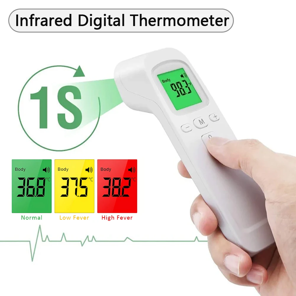 ميزان حرارة الجسم بالأشعة تحت  - مراجعة Pulse Oximeter وسعره