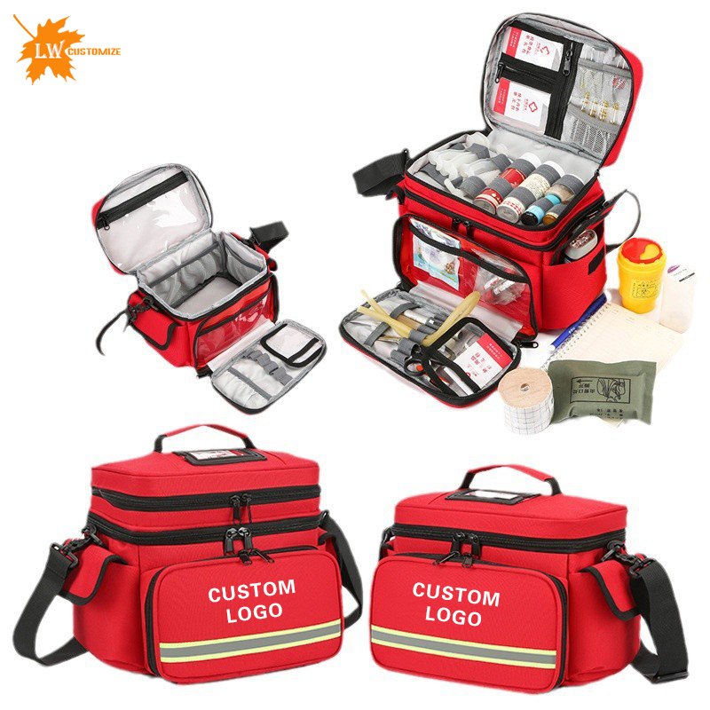 حقيبة إسعافات أولية مع شعار، م - مراجعة First Aid Kit وسعره