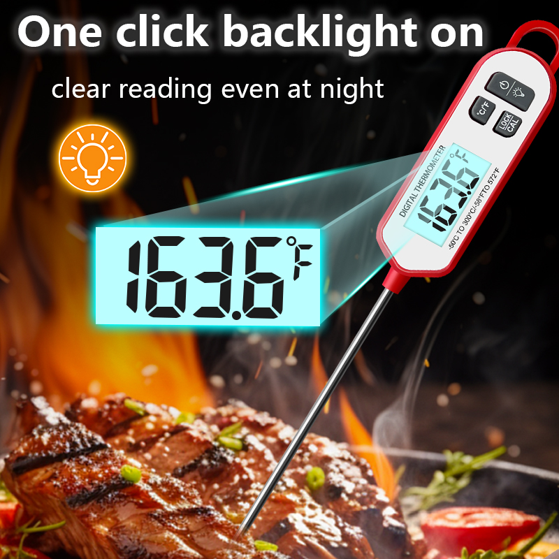 ميزان حرارة اللحوم الرقمي، شاش - مراجعة Thermometer Digital وسعره
