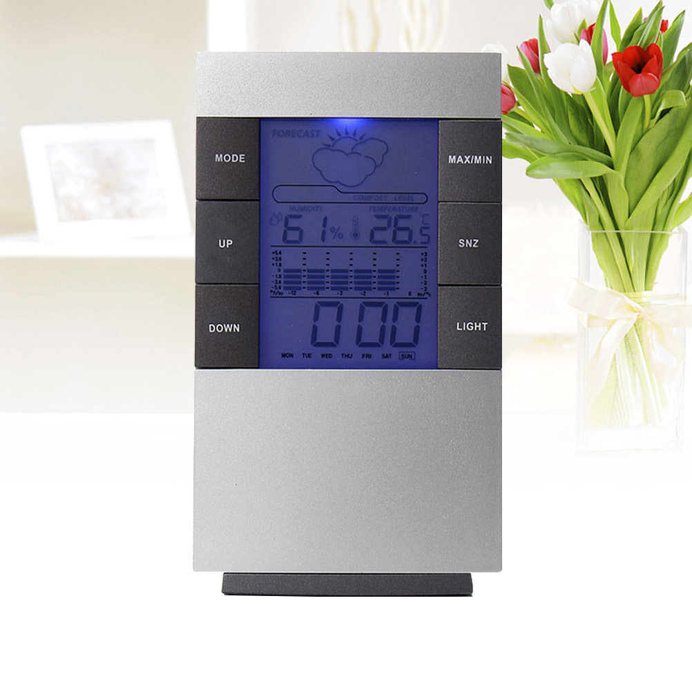 قطعة واحدة: ساعة منبه رقمية بش - مراجعة Thermometer Digital وسعره