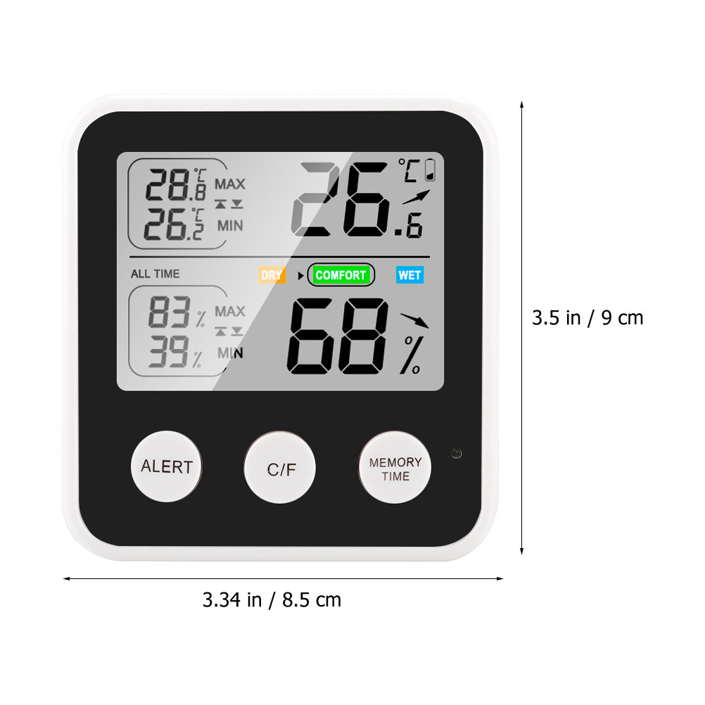 مقياس رطوبة وحرارة رقمي صغير م - مراجعة Thermometer Digital وسعره
