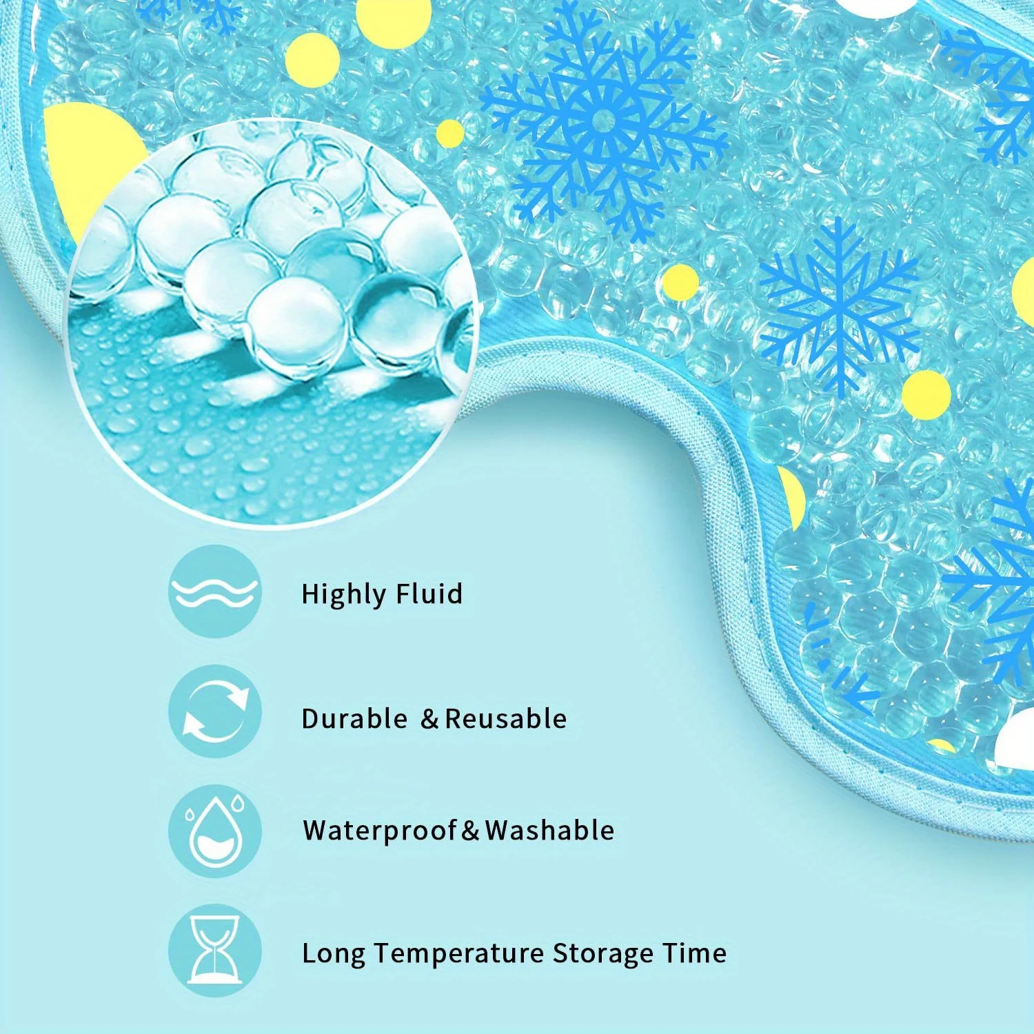 قناع تبريد للعين مع حبيبات الج - مراجعة Surgical Mask وسعره
