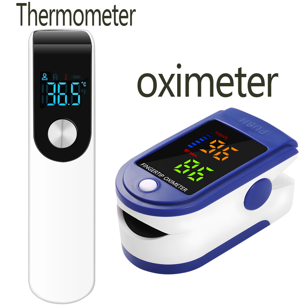مقياس حرارة طبي للجبهة، جهاز ق - مراجعة Pulse Oximeter وسعره